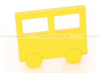 RUJZ DESIGN Gyerek fogantyú vonatkocsi, vagon - 32 mm - 470.50 - Citromsárga - Műanyag