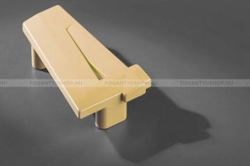 RUJZ DESIGN Gyerek fogantyú szám, 4 számjegy - 64 mm - 600.04 - Barbi sárga - Műanyag