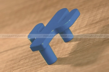RUJZ DESIGN Gyerek fogantyú kaktusz - 32 mm - 471.55 - Barbi kék - Műanyag