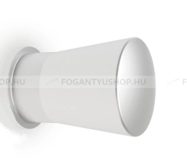 RUJZ DESIGN Gomb fogantyú - 1 furatos - 823.18 - Szálcsiszolt nikkel - Alumínium