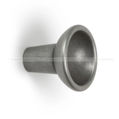 VIEFE Gomb fogantyú RAVIOLO - 1 furatos - Vintage grafit - Zamak fém ötvözet
