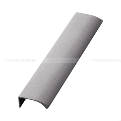 FURNIPART Fogantyú EDGE STRAIGHT - Szálcsiszolt szürke - Alumínium