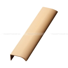 FURNIPART Fogantyú EDGE STRAIGHT - Szálcsiszolt sárgaréz II. - Alumínium