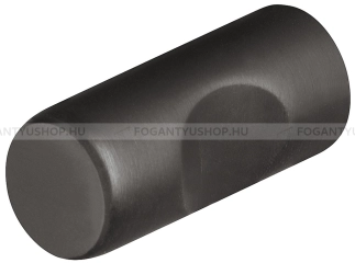 HAFELE Gomb fogantyú - 112.02 - Festett fekete - Inox / Rozsdamentes acél