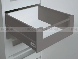 HARN RITMA CUBE HSE - Duplafalú fémoldalas belső fiók szögletes, magasított oldalakkal, 83x650mm, max. 60