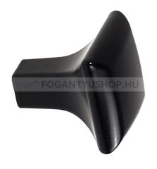SCHWINN Gomb fogantyú - 1 furatos - 2991 - Festett fekete - Zamak fém ötvözet