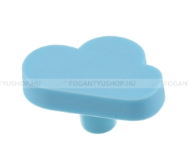 GTV Gyerek fogantyú felhő - 1 furatos - UM-CLOUD-NB - Barbi kék - Gumi