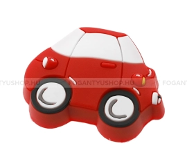 GTV Gyerek fogantyú AUTÓ - 1 furatos - UM-KID-D-001 - Piros - Gumi
