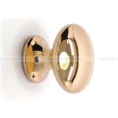 RUJZ DESIGN Gomb fogantyú - 1 furatos - 162.24 - Fényes arany - Zamak fém ötvözet