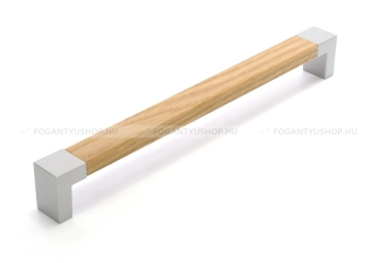 RUJZ DESIGN Fogantyú - 347.20 - Alumínium - Tölgyfa - Zamak fém ötvözet - Fa