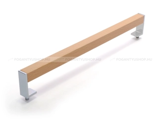 RUJZ DESIGN Fogantyú - 476.15 - Alumínium - Világos bükkfa - Fa