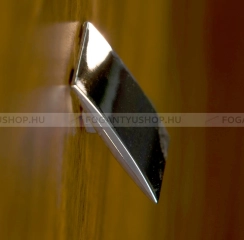 RUJZ DESIGN Gomb fogantyú - 1 furatos - 825.32 - Fényes króm - Zamak fém ötvözet