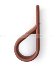 VIEFE Gomb fogantyú BELT KNOB - 1 furatos - Téglavörös - Zamak fém ötvözet