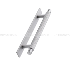 FURNIPART Fogantyú MANOR BACK - Matt króm szálcsiszolt - Zamak fém ötvözet