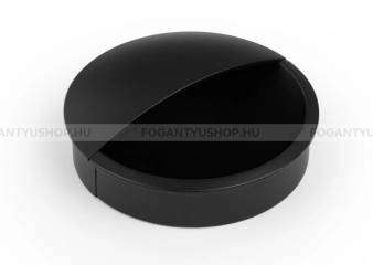 VIEFE Fogantyú LIDD - 48 mm - Festett fekete - Zamak fém ötvözet