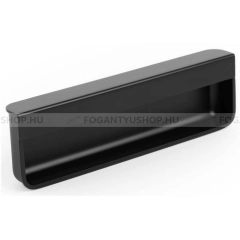 VIEFE Bemarható fogantyú MOULE - 128 mm - Festett fekete - Zamak fém ötvözet